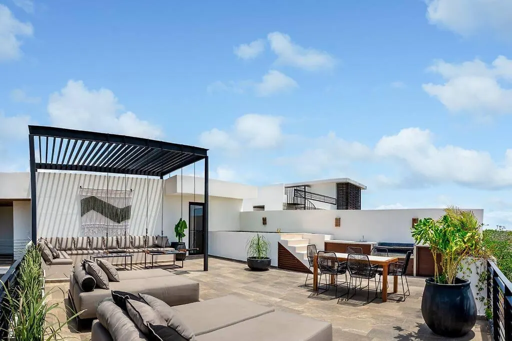 Exclusivo Penthouse Con Alberca Privada Y Roof Apartment Tulum 0*,